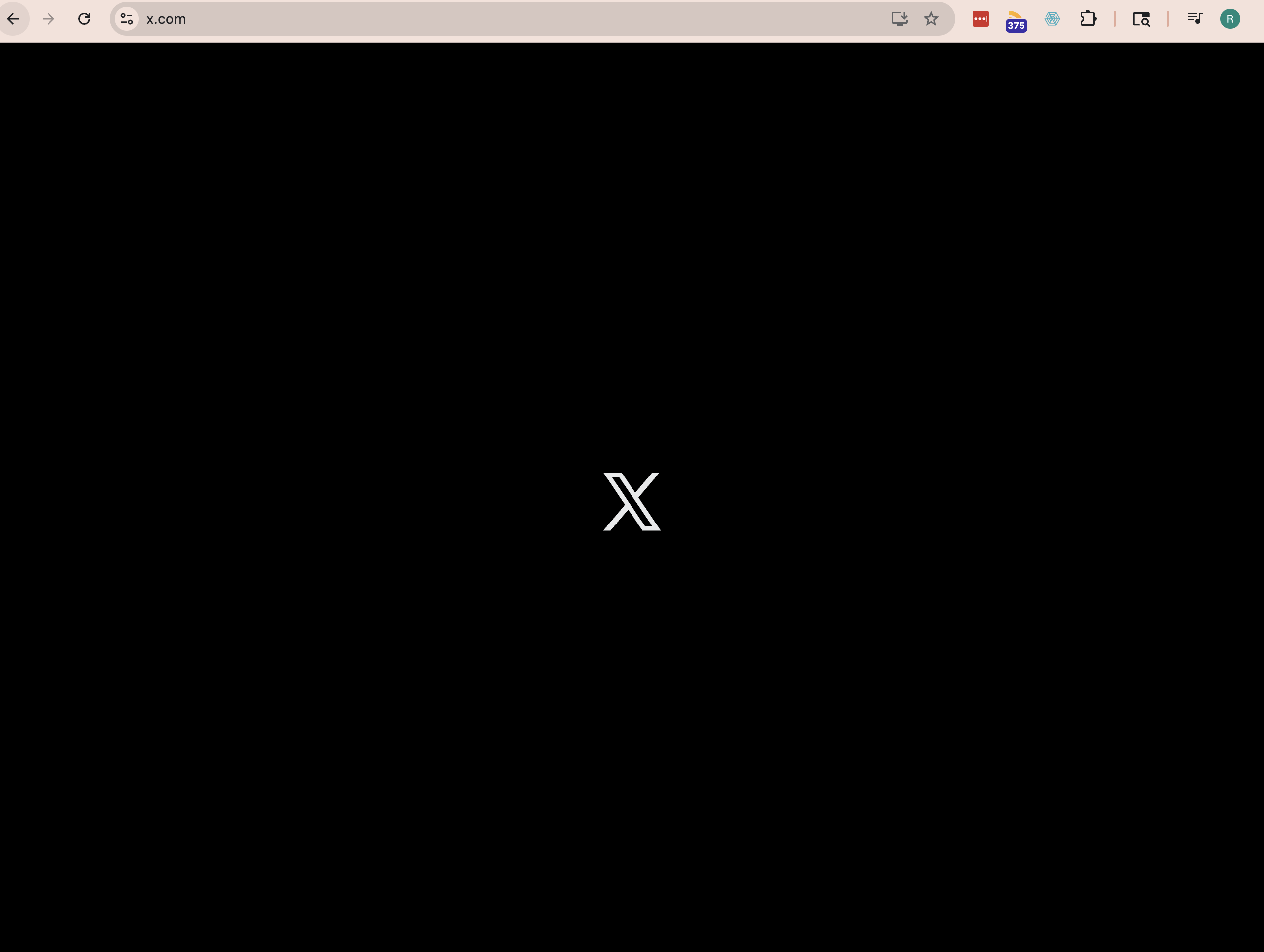 X is down for the second time this week