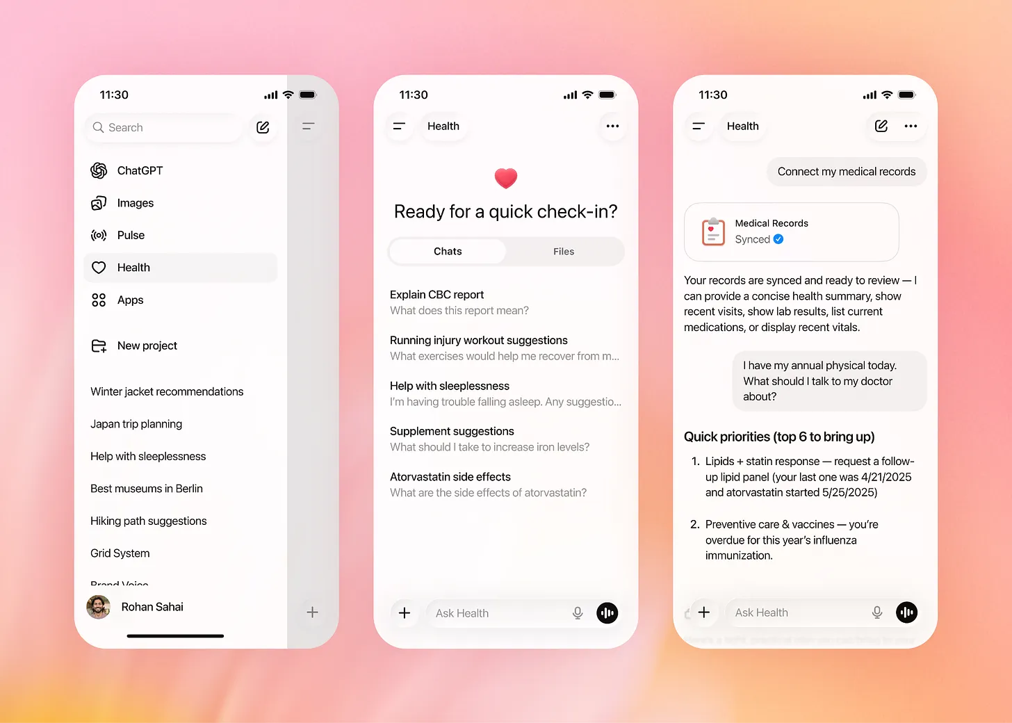 OpenAI unveils ChatGPT Health, says 230 million users ask about health each week